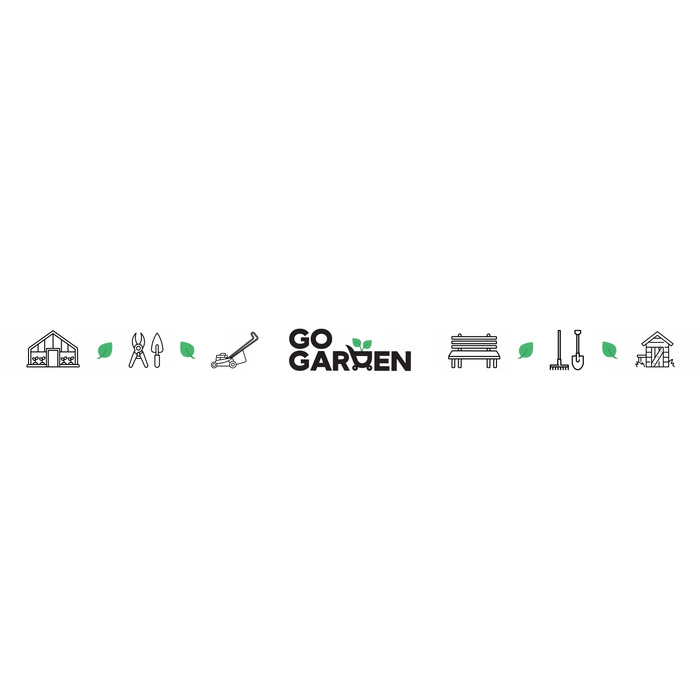 Стійка для гамака Go Garden, сіра, двомісна, до 250 кг, 378 см