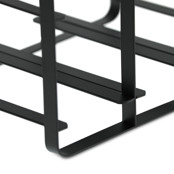 Relaxdays Metal Wine Rack for 9 Bottles