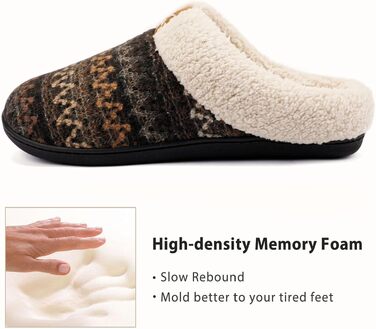 Жіночі теплі домашні капці ULTRAIDEAS з плюшу та піною з пам'яттю (Memory Foam), сірі, розмір 39.5 EU