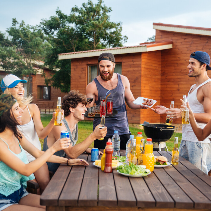 Набір круглих підносів для сервіровки Relaxdays 3 40 см