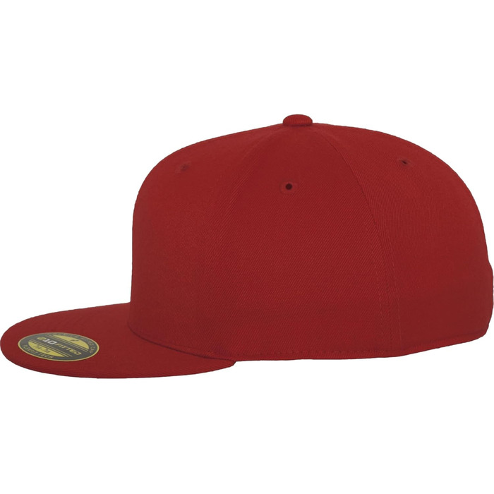 Шапка Flexfit Unisex Premium 210 Fitted (L-XL, Червона) - Оригінальна якість