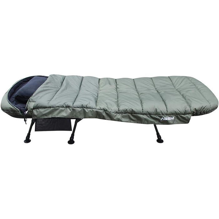 Сплячий мішок AGEM Winter для дорослих, 3-4 сезони, 225x100 см, 4-5 кг, для кемпінгу та риболовлі