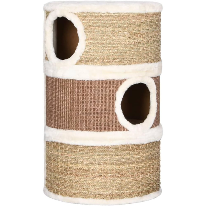Котяча кігтеточка з моревої трави 60 см - кігтешкребок, кігтебаза, кігтетур для котів