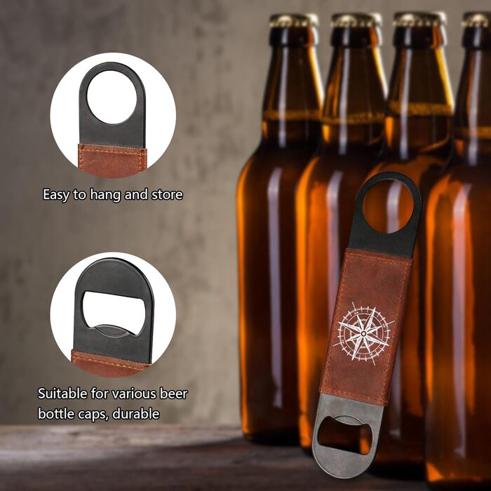 Набір фляга 260мл з нержавіючої сталі для віскі, міні-фляга, подарунок для батька (колір: коричневий)