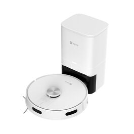 EZVIZ Re4 Plus: Розумний робот-пилосос 3-в-1 з автоматичним очищенням, WiFi, LiDAR, 4000 Pa, керування через APP/Alexa/Google