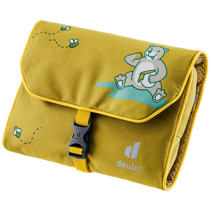 Дитяча косметичка для гігієни Deuter Wash Bag Kids (Turmeric) — водонепроникний дорожній органайзер для дітей
