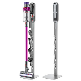 Підставка для пилососа Dyson Gen5 V15 V12 V11 V10 V8 V7 V6, настінна без свердління, з прихованим кабелем, компактна, металева, для аксесуарів