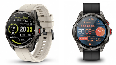 Смарт-годинник JG Smart Apex GPS для чоловіків, чорний