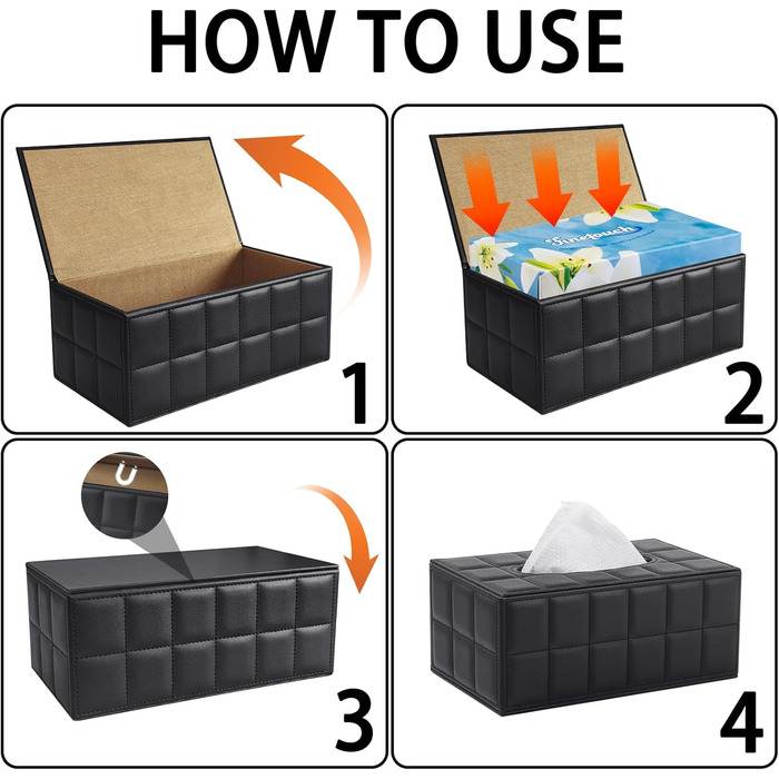 Скляна коробка для серветок, органайзер для косметичних серветок, декоративний тримач для вашого дому