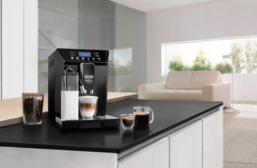 Ріжкова кавомашина De'Longhi Eletta Evo ECAM 46.860.B, 1450 Вт, чорна