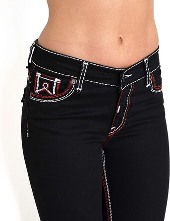 Жіночі джинси ESRA Straight Leg J755/J753, великі розміри, товсті шви