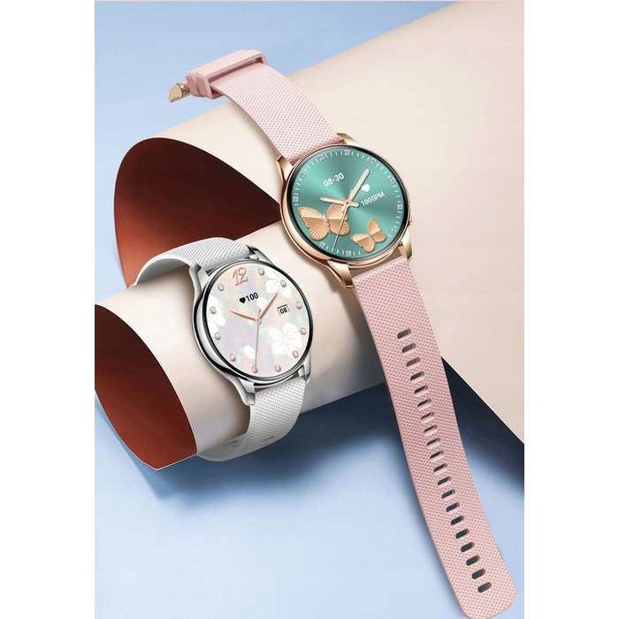 Смарт-годинник Torica SmartWatch AMOLED, 300 мАг, з функцією дзвінків та тонометром, золотий