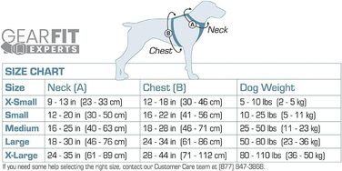 Шлейка для собак Kurgo Journey Air, посилена, з ручкою для контролю, для прогулянок та бігу, відображає світло, оранжева, X-Large