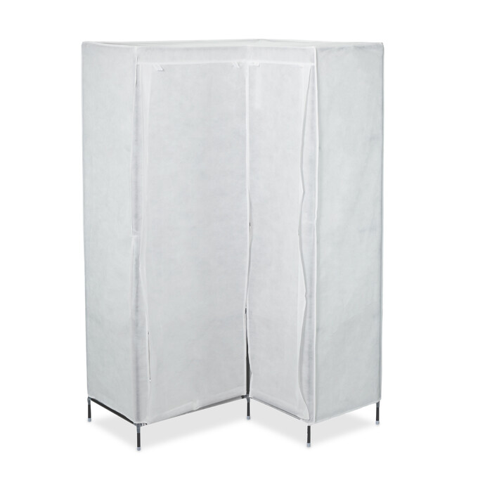 Relaxdays Fabric Corner Shelving Unit