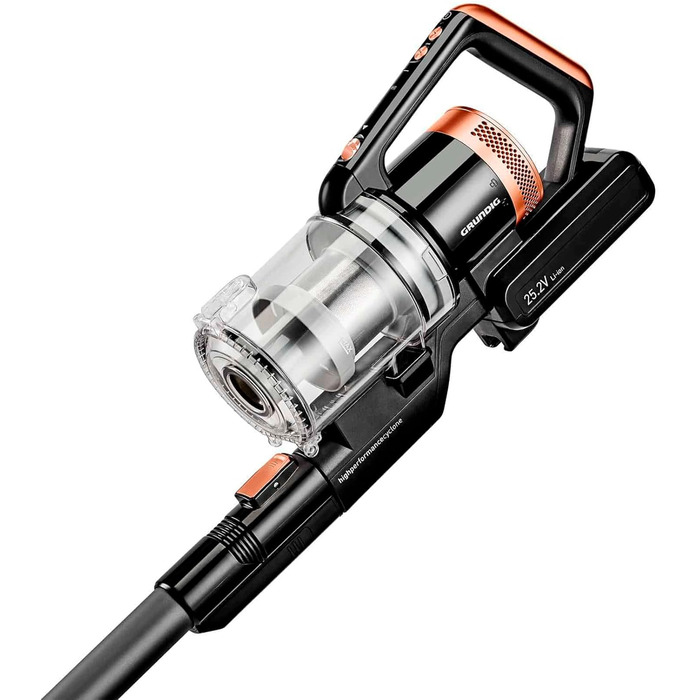 Пилгопоглинач GRUNDIG VCP 5030 3-в-1 з функцією миття підлоги, акумуляторний, чорний/мідний