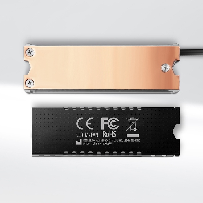Охолодження для M.2 SSD 2280 Axagon CLR-M2FAN