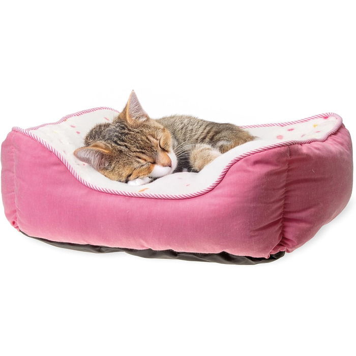 Karlie Katzenbett Dot L: 55 см, B: 50 см - рожеве ліжко для котів