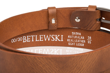 Рімень Betlewski коричневий — унісекс
