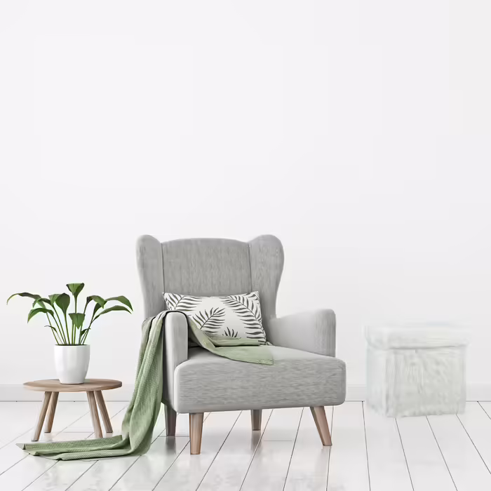 Relaxdays Seat Cube з хутром