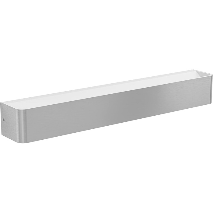EGLO LED Wall Lamp Sania 5, 1-Light Wall Lamp Modern, Minimalist, Wall Lighting Made of Metal in Nickel Matt, White, Plastic in Satin Finish, LED Bathroom Lamp Warm White, L 62 cm, IP44