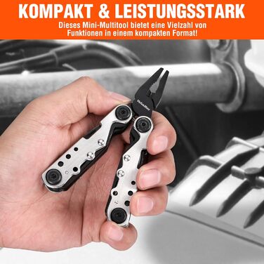 Мультитул ValueMax 13-в-1: мультиінструмент з плоскогубцями та ножем для кемпінгу та ремонту