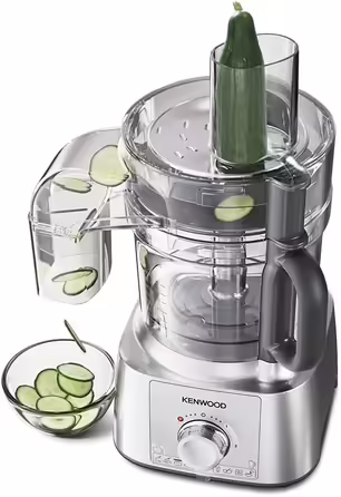 Kenwood MultiPro Express Food Processor 1000 Watt Bowl 3L Mixer 1.5 L Stand Mixer Juice Extractor Chopping Accessories Express Serve Accessories