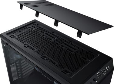 Корпус ПК be quiet! Pure Base 600 Window Black з 2 вентиляторами Pure Wings 2, підтримка радіаторів до 360мм, 3-рівнева система керування вентиляторами, скло