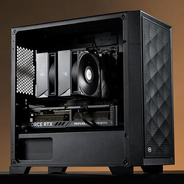 Кулер для процесора PCCOOLER RT620Pro Digital BK з цифровим дисплеєм, TDP 265W, 6 теплових трубок, 2 вентилятори 120мм FDB, для AMD AM4/AM5, Intel LGA 115X/1200/1700/1851