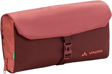 Kulturtasche VAUDE WegaWrap: Косметичка з дзеркалом, тримачем для зубної щітки та гачком для підвішування, водонепроникна (Dark Cherry)