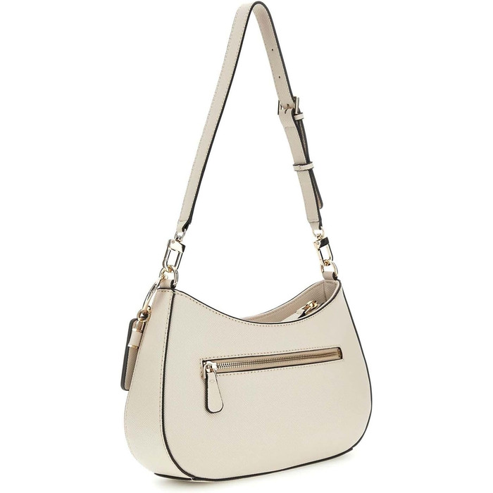 Сумка жіноча GUESS Noelle II Top Zip через плече (M, бежева)