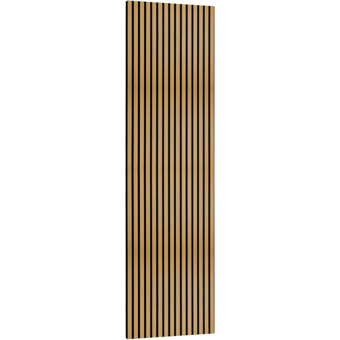 Акустичні настінні панелі HORI з імітацією дерева для шумоізоляції та декору стін, Natural Oak Geölt (270x60x2,1 см)