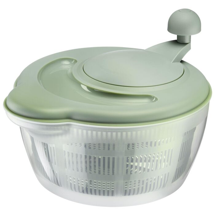 Westmark Fortuna: Салатниця-центрифуга, 5 л, пластик, BPA-Free, м'ятно-зелена
