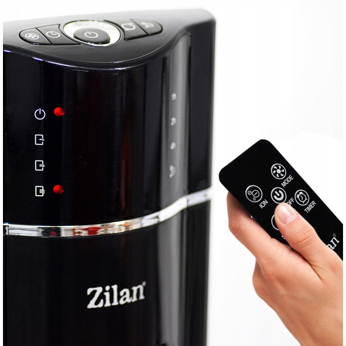 Колонний вентилятор Zilan Aroma, чорний