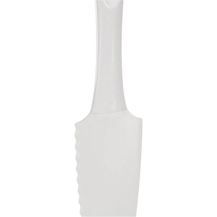 Zenker 7020 Springform with Transport Lid Ø 28 cm DELUXE & Cake Server, 29 cm Patisserie, practical kitchen helper made of plastic, kitchen utensil for cutting, lifting and serving cakes, white