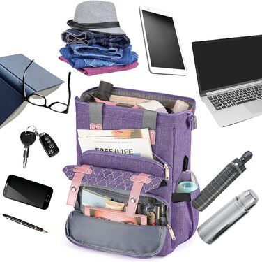 Рюкзак для дівчат Kuosdaz: USB-порт, відділення для ноутбука 15.6