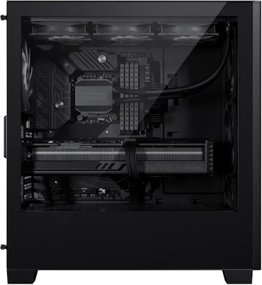 Корпус Phanteks XT Pro з прозорими скляними панелями - Чорний