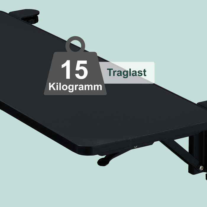 Relaxdays Desk Extension for Clipping On