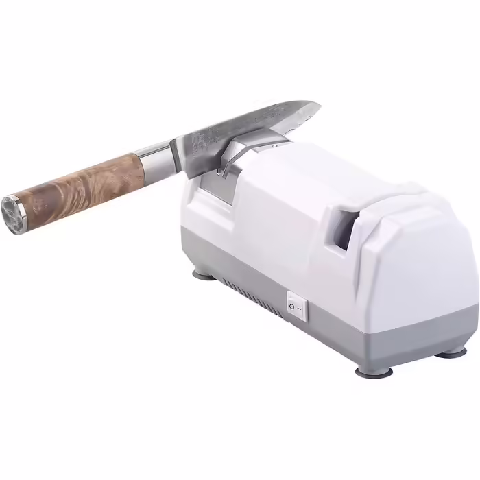 Rosenstein & Söhne Sharpener: Electric Professional Diamond Sharpener, Coarse and Fine Grit, 40 W (Manual Sharpener, Knife Sharpening Machines, Grinding Wheels)