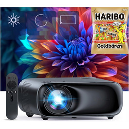 Домашній кінопроектор NEXIGO PJ40: Full HD 1920 x 1080, Wi-Fi, Bluetooth, USB, HDMI