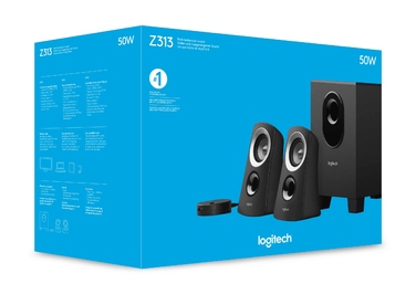Акустична система 2.1 Logitech Z313, 5 Вт, чорна