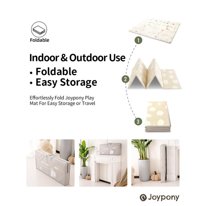 Дитячий килимок для ігор Krabbelmatte, 150x180 см, водонепроникний, антиковзкий, з сумкою для перенесення, алфавіт