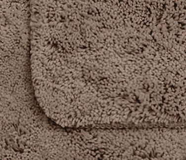 Brandsseller Bath Mat Set - 2 Piece Set: 20x32 inch & 18x20 inch - Green & Taupe
