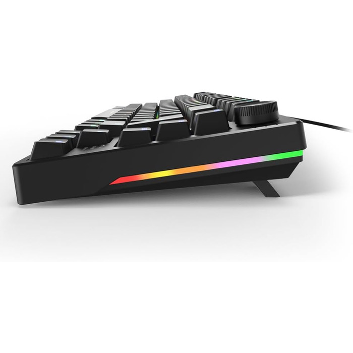 Sharkoon Skiller SGK25 RGB – ігрова клавіатура, 75% layout, Hot Swap, перемикачі Huano RED, чорна