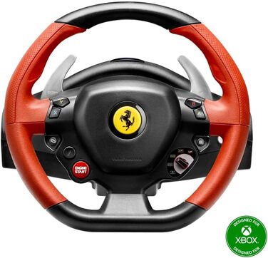 Руль Thrustmaster Ferrari 458 Spider Racing Wheel для Xbox One/Series X|S - офіційний ліцензований аксесуар