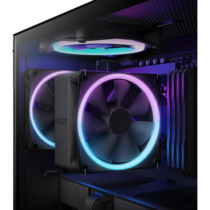 NZXT T120 - Кулер для процесора з 120мм вентилятором, білий. 4 теплові трубки, підтримка Intel/AMD, можливість встановлення 2 вентиляторів