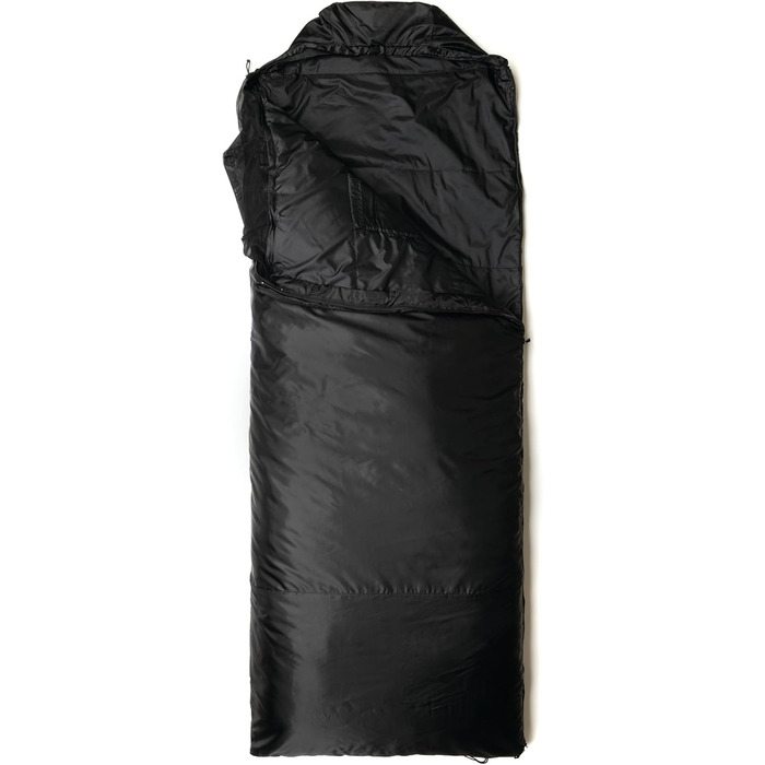 Сумка-мішок Snugpak Jungle Bag, чорний спальний мішок з блискавкою зліва