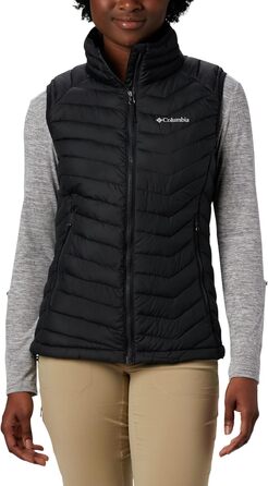 Жіночий пуховик без рукавів Columbia Powder Lite Vest, XS, Чорний