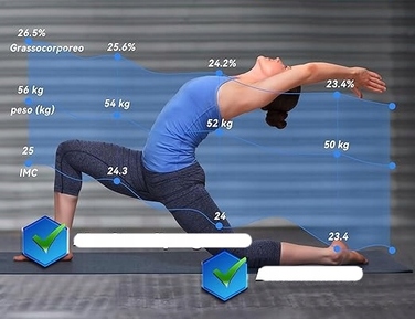 Підлогові ваги Lepulse F4 Pro з дисплеєм, акумуляторні, БІЛІ T1161