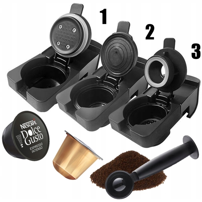 Капсульна кавомашина Nespresso Dolce Gusto 3в1, 1400 Вт, 20 бар