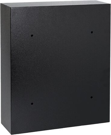 Сейф для ключів HMF з кодовим замком та електронним замком, 30x28x10 см, 48 гачків, чорний